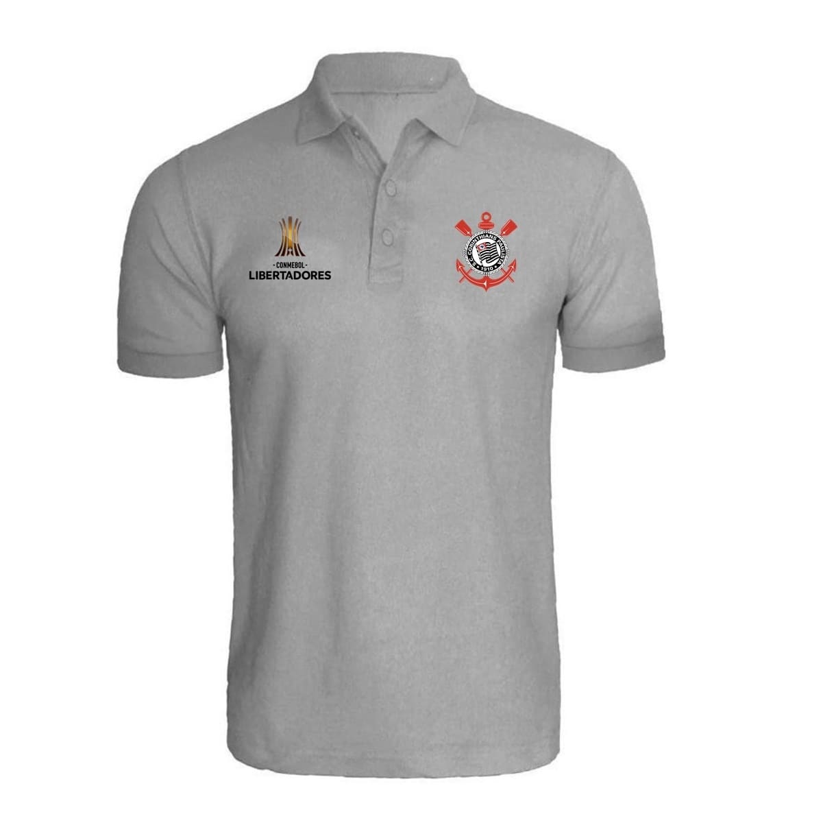 Camisa Polo Corinthians Libertadores