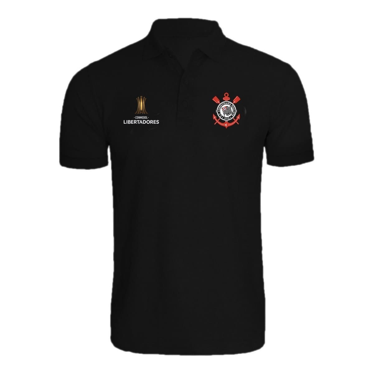 Camisa Polo Corinthians Libertadores